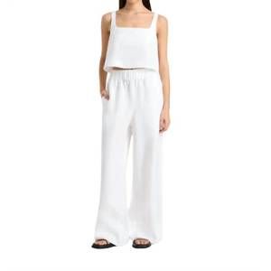 NEW BONDI BORN delphi cropped top in white